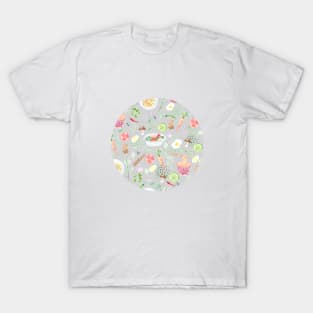 Watercolor Noodle bowl T-Shirt